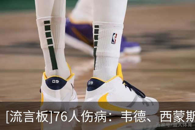 [流言板]76人伤病：韦德、西蒙斯和博纳出战成疑，巴洛等三人缺阵